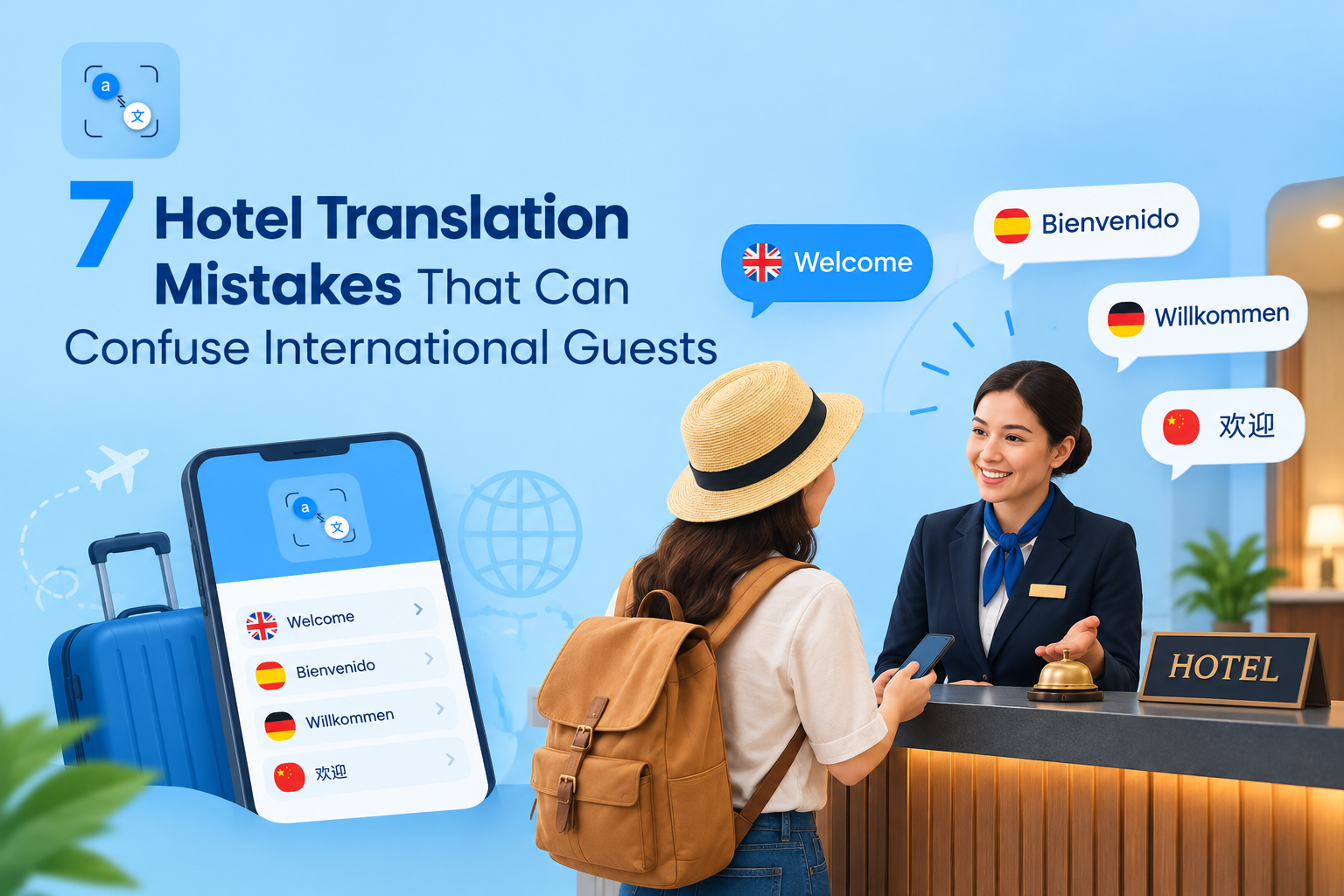 7 Hotel Translation Mistakes That Can Confuse International Guests
